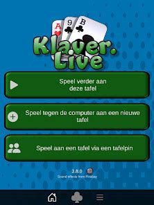 klaverjassen app|Live Klaverjassen